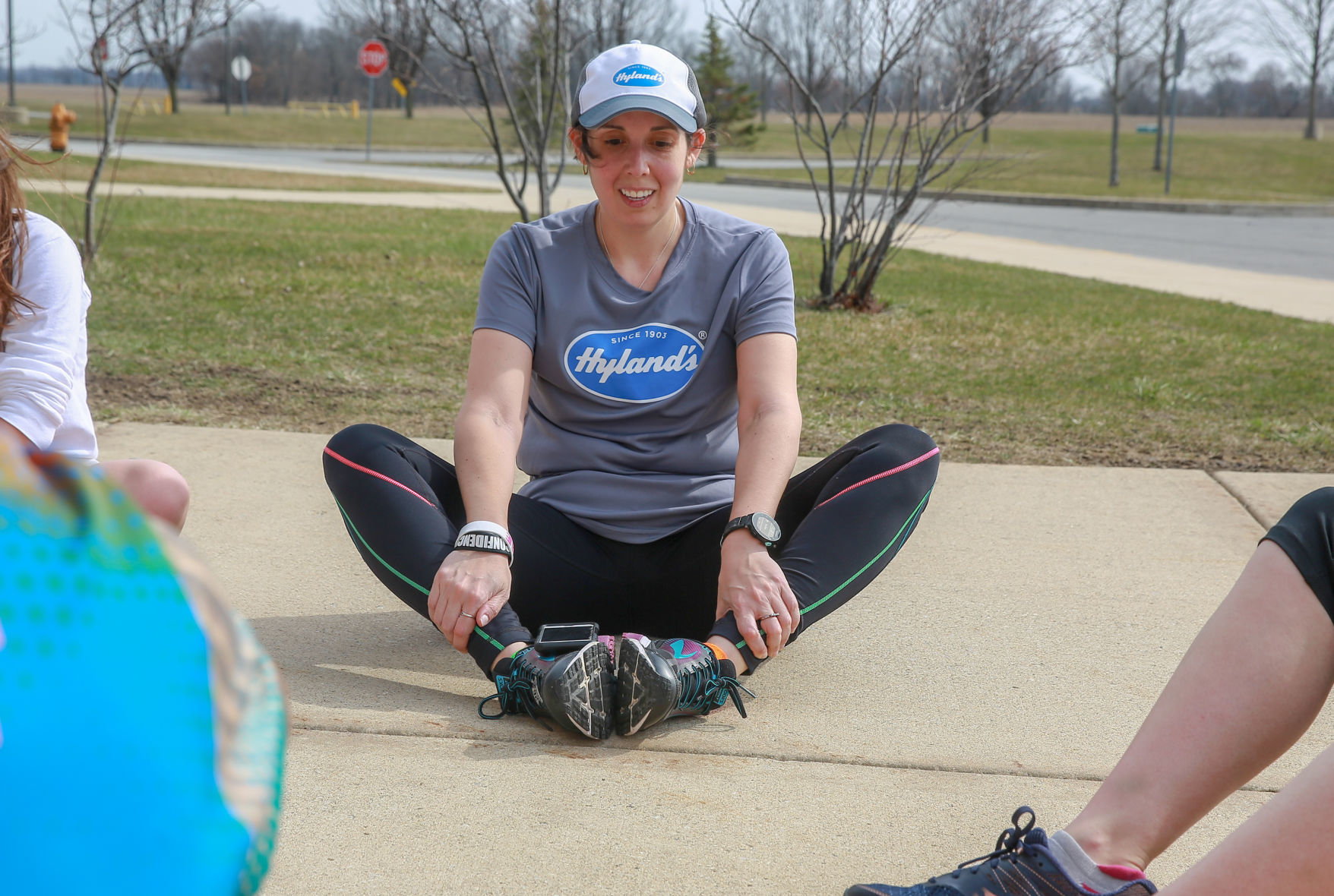 Hebron High School teacher Stephanie Crook will be running the 2018 Boston Marathon® as part of a unique all-teacher team.